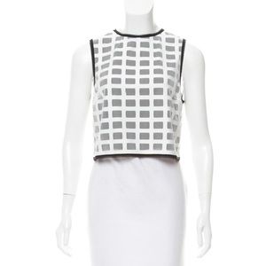 Intermix Lisa Lace Crop Top